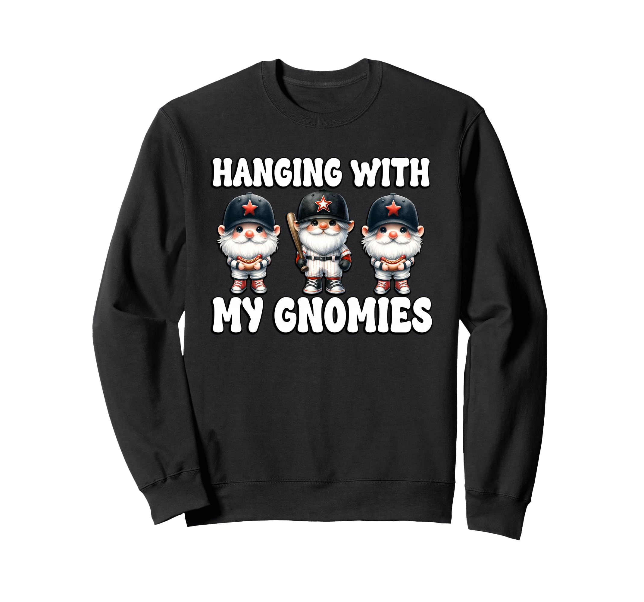 Funny Baseball Hot Dog Lover And Sweatshirt - Novelty Apparel Men Women - T-Shirt, Sweatshirt, Hoodie