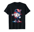4Th July Red White And Blue Baseball T-Shirt - Novelty Apparel Men Women - T-Shirt, Sweatshirt, Hoodie