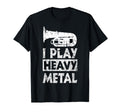 Tuba Band Funny Distressed Heavy Metal T-Shirt - Novelty Apparel for Adults - T-Shirt, Sweatshirt, Hoodie