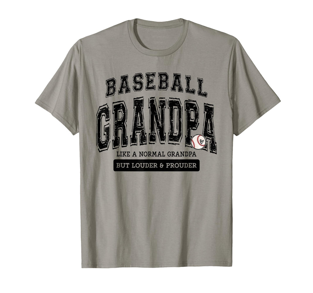 Baseball Grandpa Baseball Fathers T-Shirt - Casual Everyday Wear Unisex - T-Shirt, Sweatshirt, Hoodie