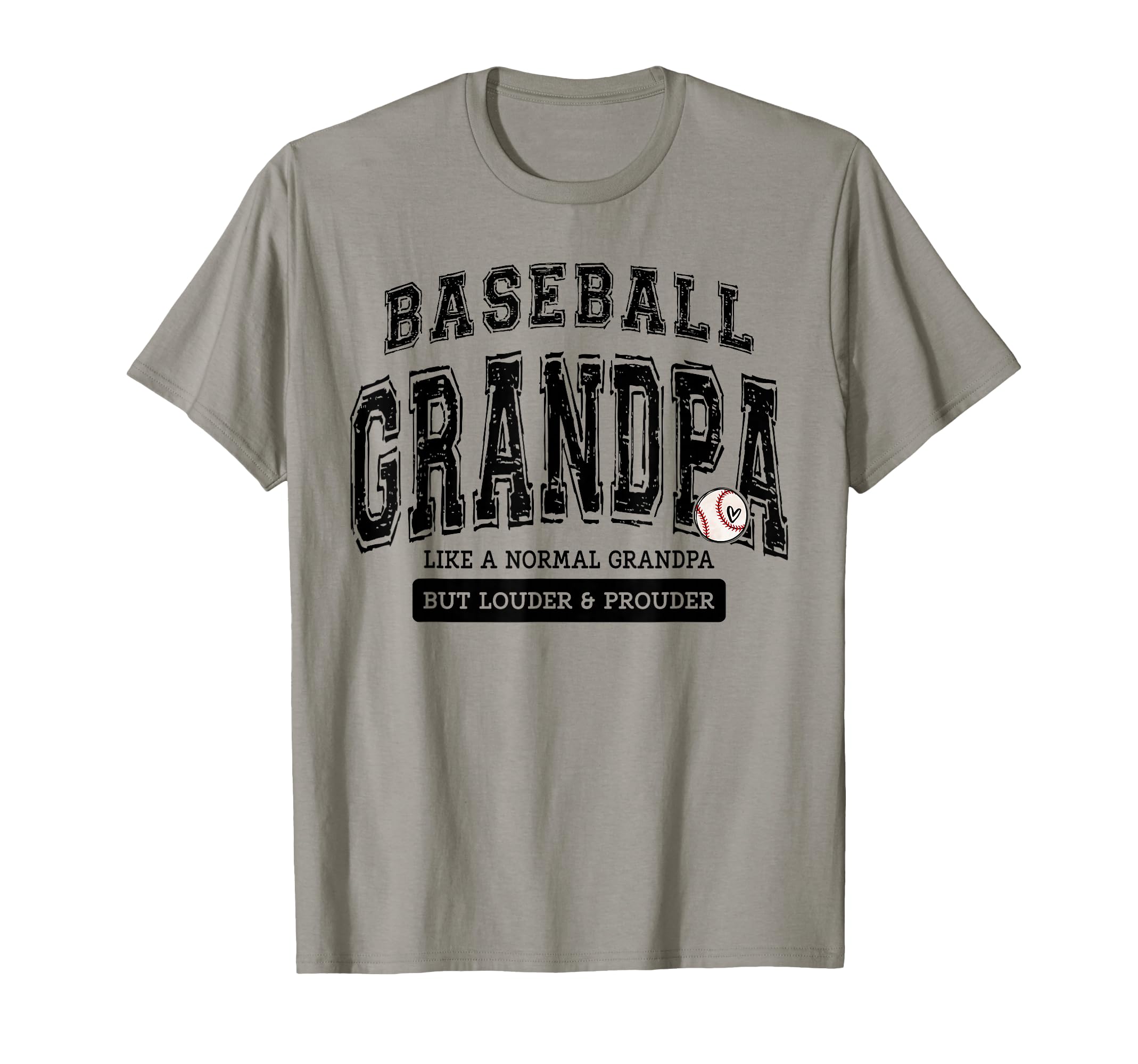 Baseball Grandpa Baseball Fathers T-Shirt - Casual Everyday Wear Unisex - T-Shirt, Sweatshirt, Hoodie