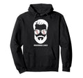 Baseball Dad Beard Dad Baseball Hoodie - Custom Art Print for Adults - T-Shirt, Sweatshirt, Hoodie
