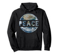 World Peace Earth Conscious Humanity Love Hoodie - Graphic Print Unisex - T-Shirt, Sweatshirt, Hoodie