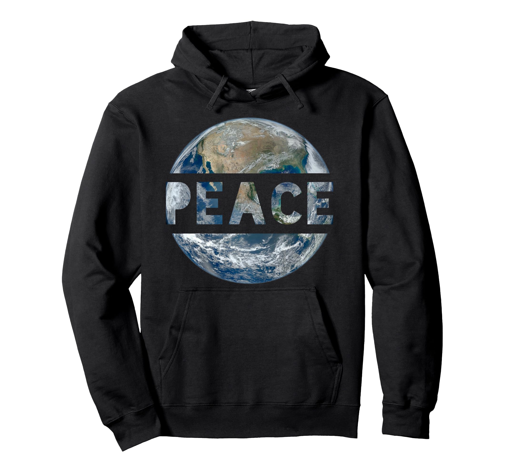 World Peace Earth Conscious Humanity Love Hoodie - Graphic Print Unisex - T-Shirt, Sweatshirt, Hoodie