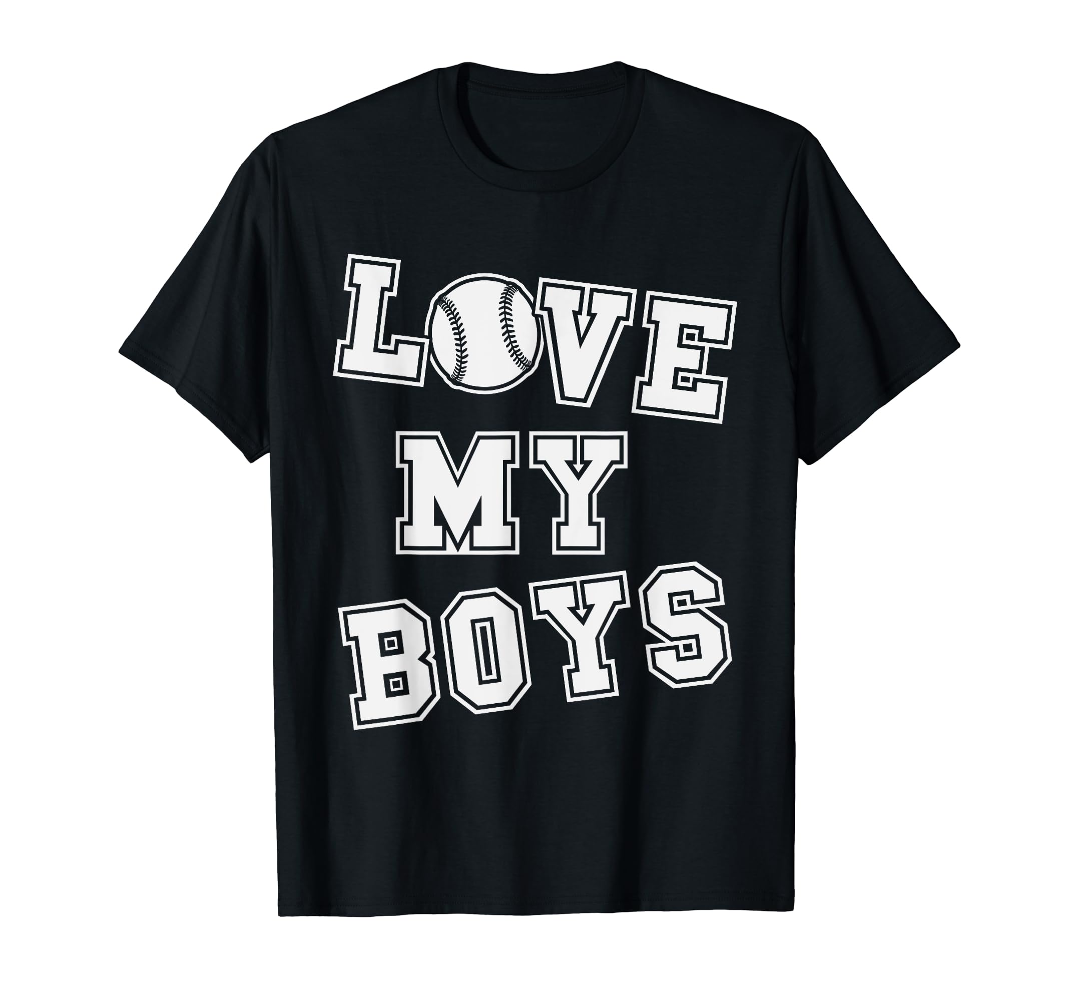 Love My Baseball Mom Baseball Dad T-Shirt - Fun Novelty Design Men Women - T-Shirt, Sweatshirt, Hoodie