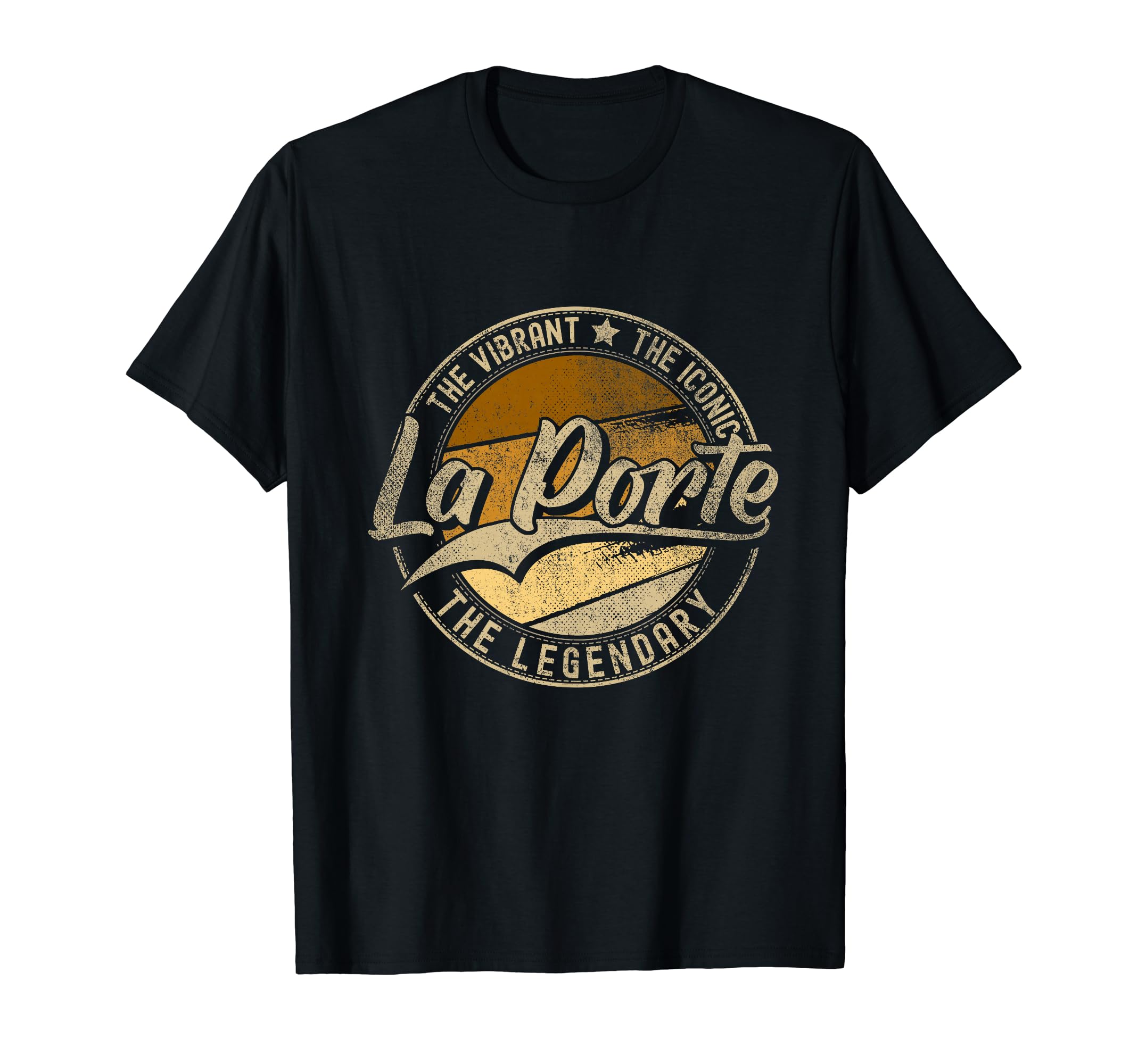 La Porte Tx Texas Distressed T-Shirt - Trendy Graphic Men Women - T-Shirt, Sweatshirt, Hoodie