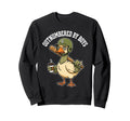 Outnumbered Funny Mom Baseball Goose Sweatshirt - Aesthetic Graphic Unisex - T-Shirt, Sweatshirt, Hoodie
