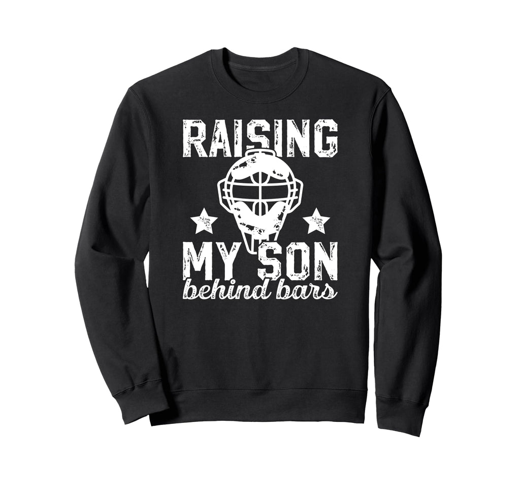 Baseball Catcher Dad Funny Dad Sweatshirt - Aesthetic Graphic Unisex - T-Shirt, Sweatshirt, Hoodie