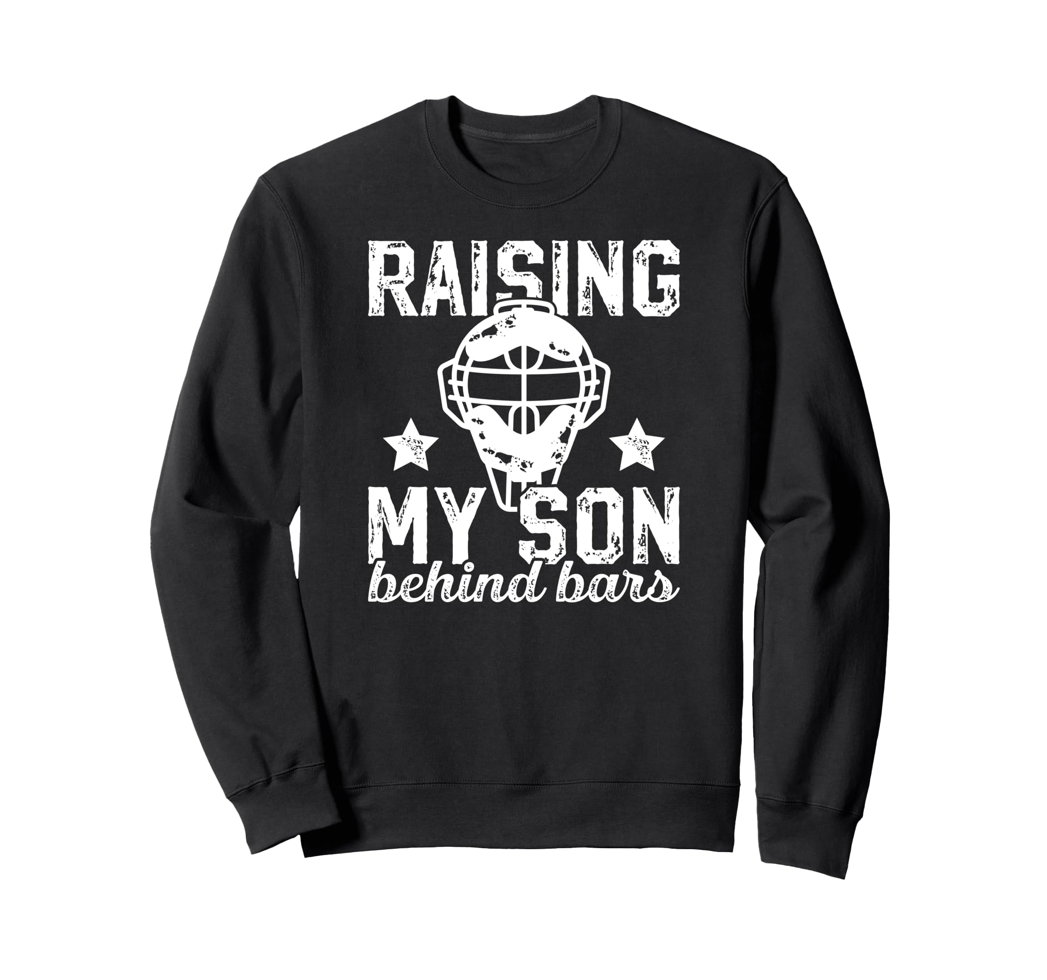 Baseball Catcher Dad Funny Dad Sweatshirt - Aesthetic Graphic Unisex - T-Shirt, Sweatshirt, Hoodie