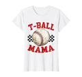 Womens Tball Mom Baseball Essentials T-Shirt - Novelty Apparel for Adults - T-Shirt, Sweatshirt, Hoodie
