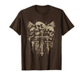 Skull Cross Wings Y2K Goth Alt T-Shirt - Fun Novelty Design for Adults - T-Shirt, Sweatshirt, Hoodie
