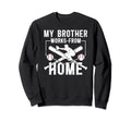 My Brother Baseball Catcher Brother Sweatshirt - Trendy Graphic Unisex - T-Shirt, Sweatshirt, Hoodie