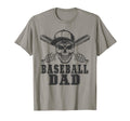 Baseball Dad Coach Fathers Day T-Shirt - Custom Art Print Men Women - T-Shirt, Sweatshirt, Hoodie
