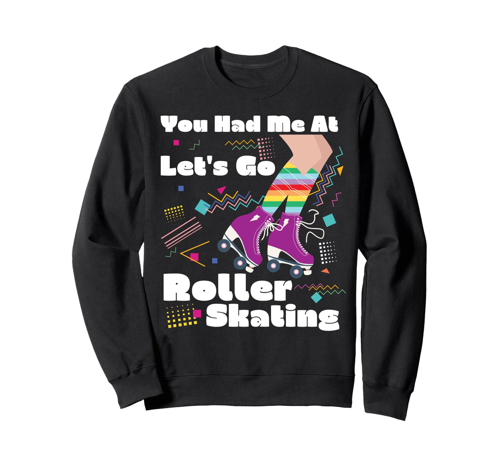 Roller Skating Skate 1970S Sweatshirt - Unique Graphic Men Women - T-Shirt, Sweatshirt, Hoodie