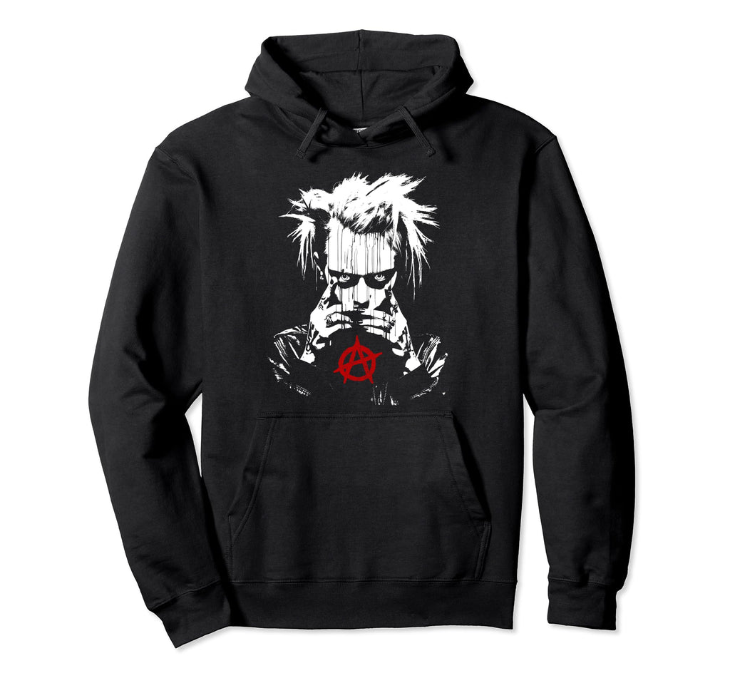 Grunge Distressed Punk Aesthetic 90S Hoodie - Trendy Graphic for Adults - T-Shirt, Sweatshirt, Hoodie