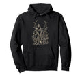 Crystals Flowers Moon Witchy E Alt Emo Hoodie - Unique Graphic for Adults - T-Shirt, Sweatshirt, Hoodie