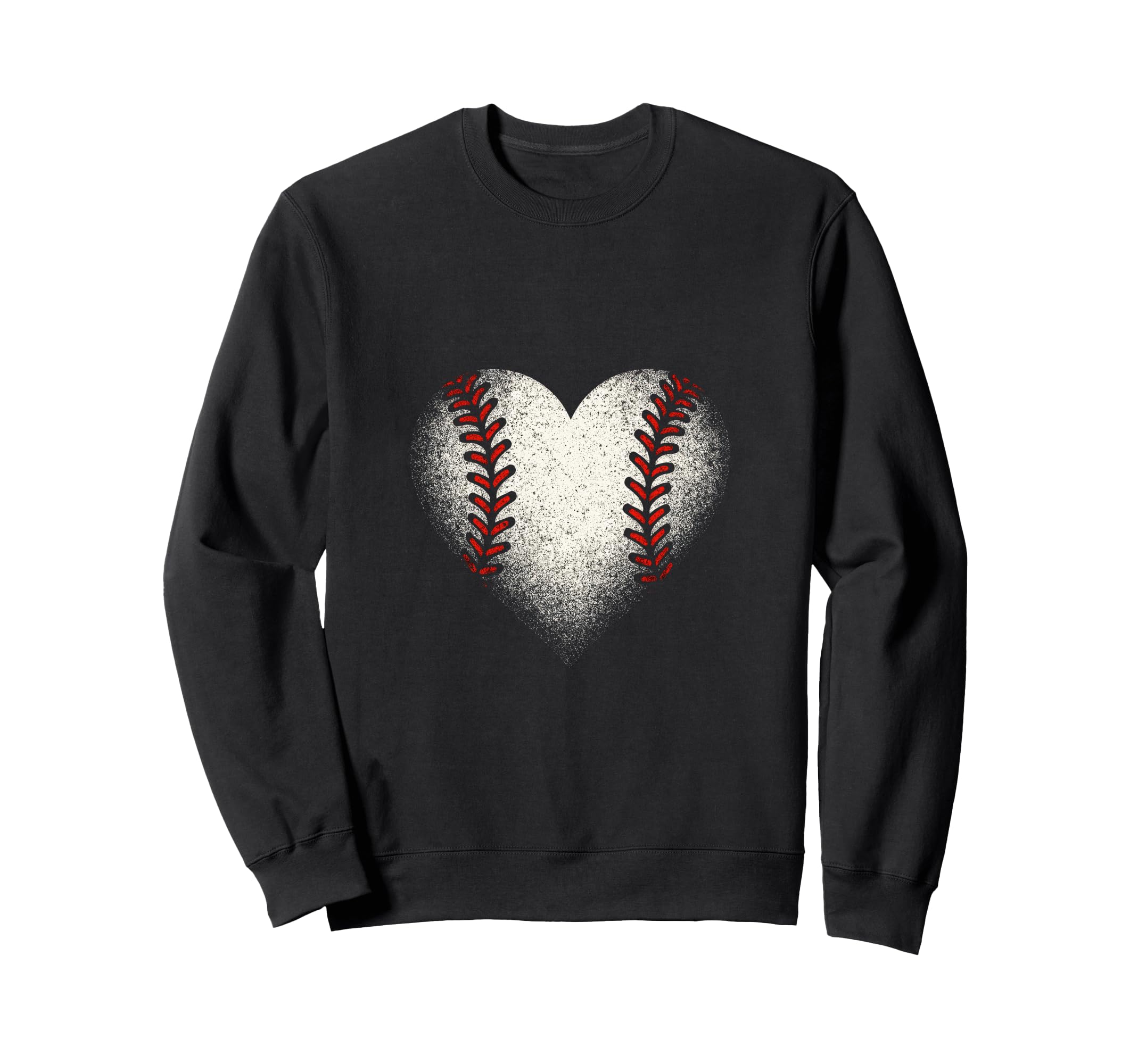 Baseball Heart Game Day Cheer Mama Sweatshirt - Casual Everyday Wear Unisex - T-Shirt, Sweatshirt, Hoodie