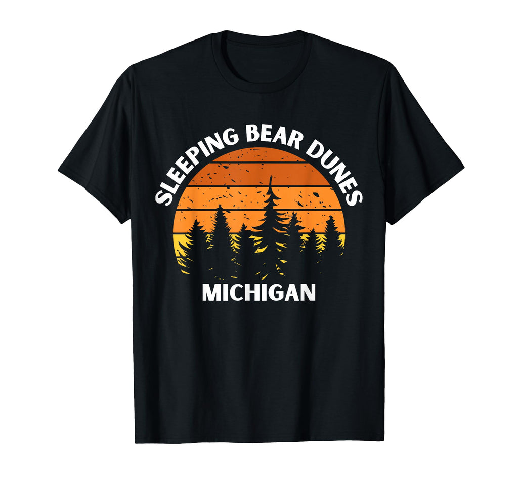 Sleeping Bear Dunes Michigan Forest T-Shirt - Graphic Print for Adults - T-Shirt, Sweatshirt, Hoodie