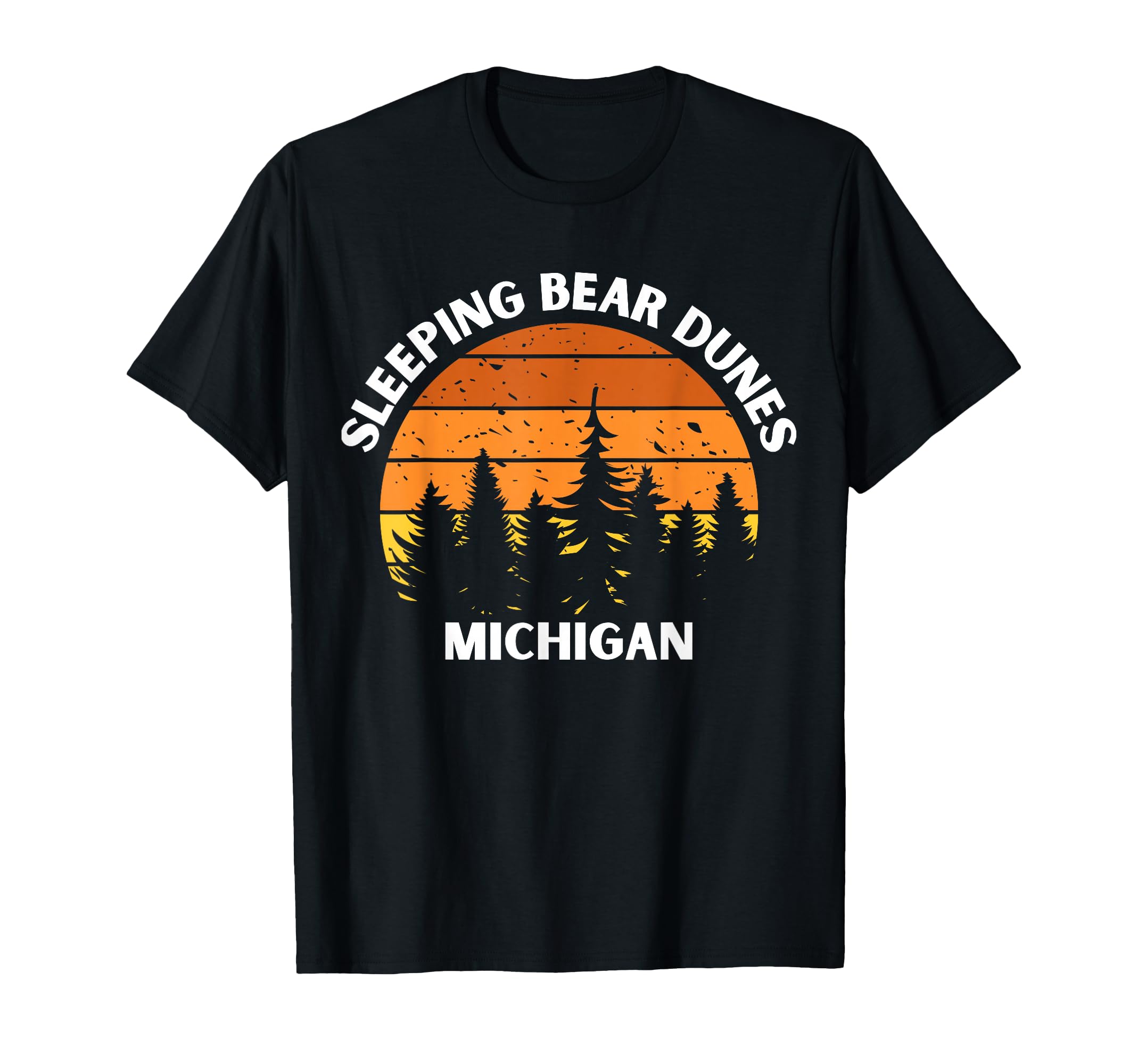 Sleeping Bear Dunes Michigan Forest T-Shirt - Graphic Print for Adults - T-Shirt, Sweatshirt, Hoodie