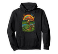 Hippie Alien Groovy Bohemian Hoodie - Casual Everyday Wear for Adults - T-Shirt, Sweatshirt, Hoodie