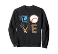 Baseball Love Baseball Mama Sweatshirt - Aesthetic Graphic Men Women - T-Shirt, Sweatshirt, Hoodie