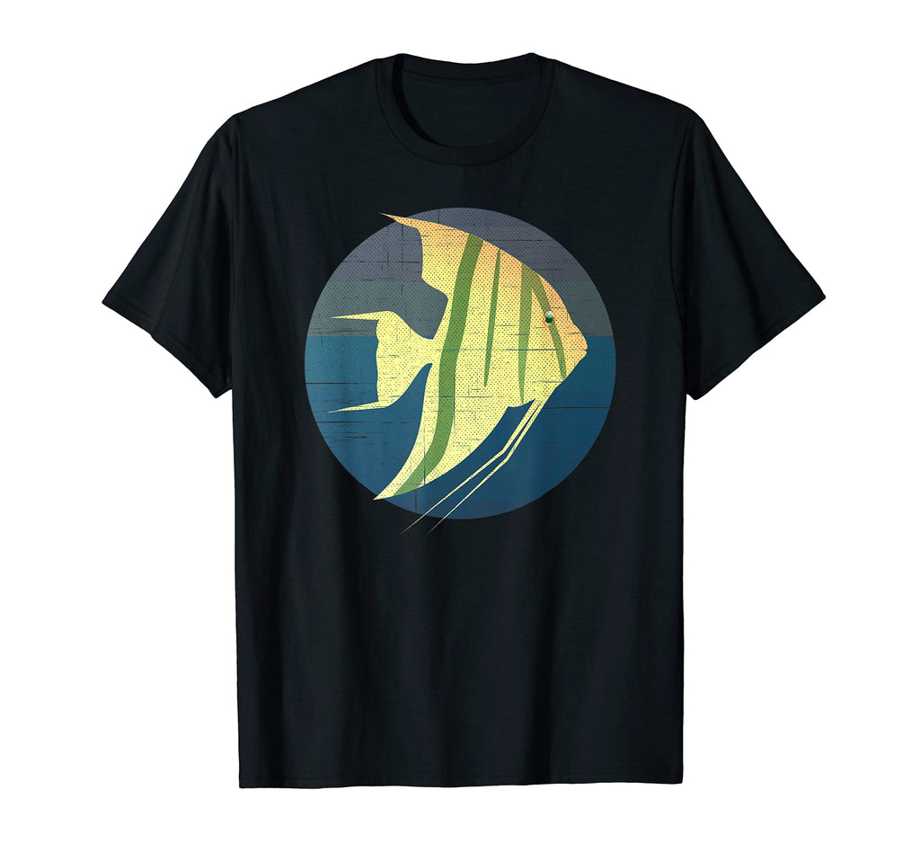 Angel Fish Sunset Gift T-Shirt - Unique Graphic for Adults - T-Shirt, Sweatshirt, Hoodie