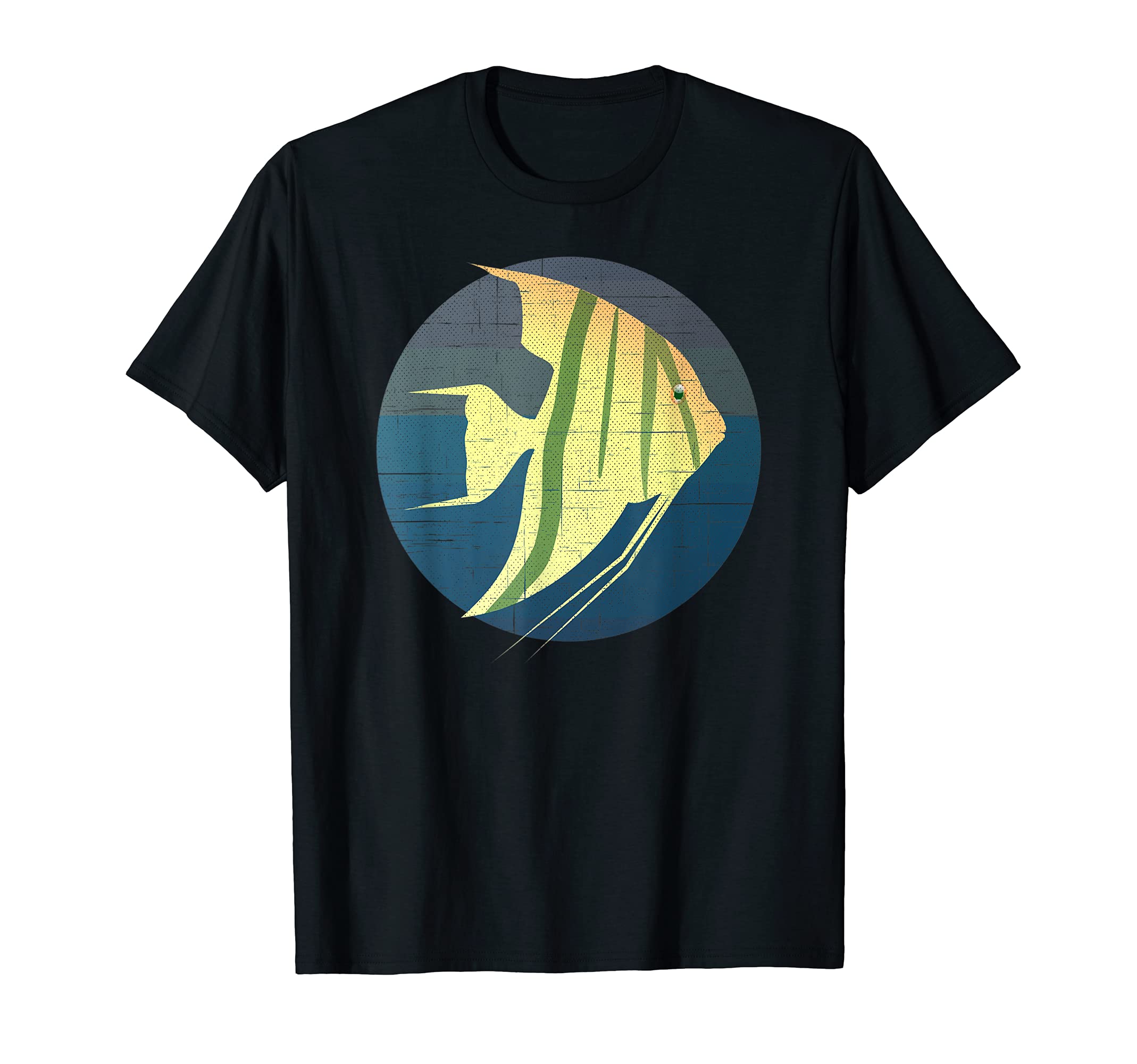 Angel Fish Sunset Gift T-Shirt - Unique Graphic for Adults - T-Shirt, Sweatshirt, Hoodie