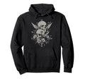 Skull Cross Y2K Grunge Aesthetic Alt Hoodie - Trendy Graphic for Adults - T-Shirt, Sweatshirt, Hoodie