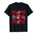 Coquette Game Day Game Day Football T-Shirt - Custom Art Print Men Women - T-Shirt, Sweatshirt, Hoodie