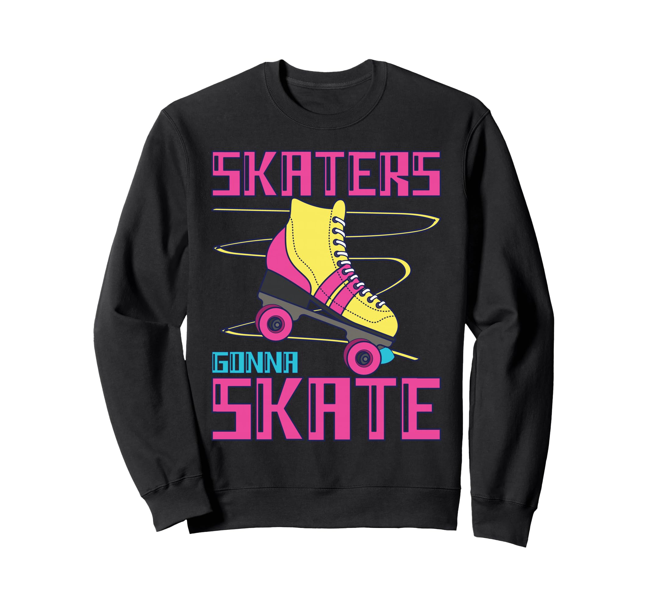 Roller Skating Skate 1970S Skaters Sweatshirt - Streetwear Style Men Women - T-Shirt, Sweatshirt, Hoodie