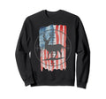 Deer Hunters American Flag Sweatshirt - Fun Novelty Design Men Women - T-Shirt, Sweatshirt, Hoodie
