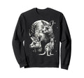 Kangaroo 90S Aesthetic Y2K Kangaroo Sweatshirt - Graphic Print Men Women - T-Shirt, Sweatshirt, Hoodie