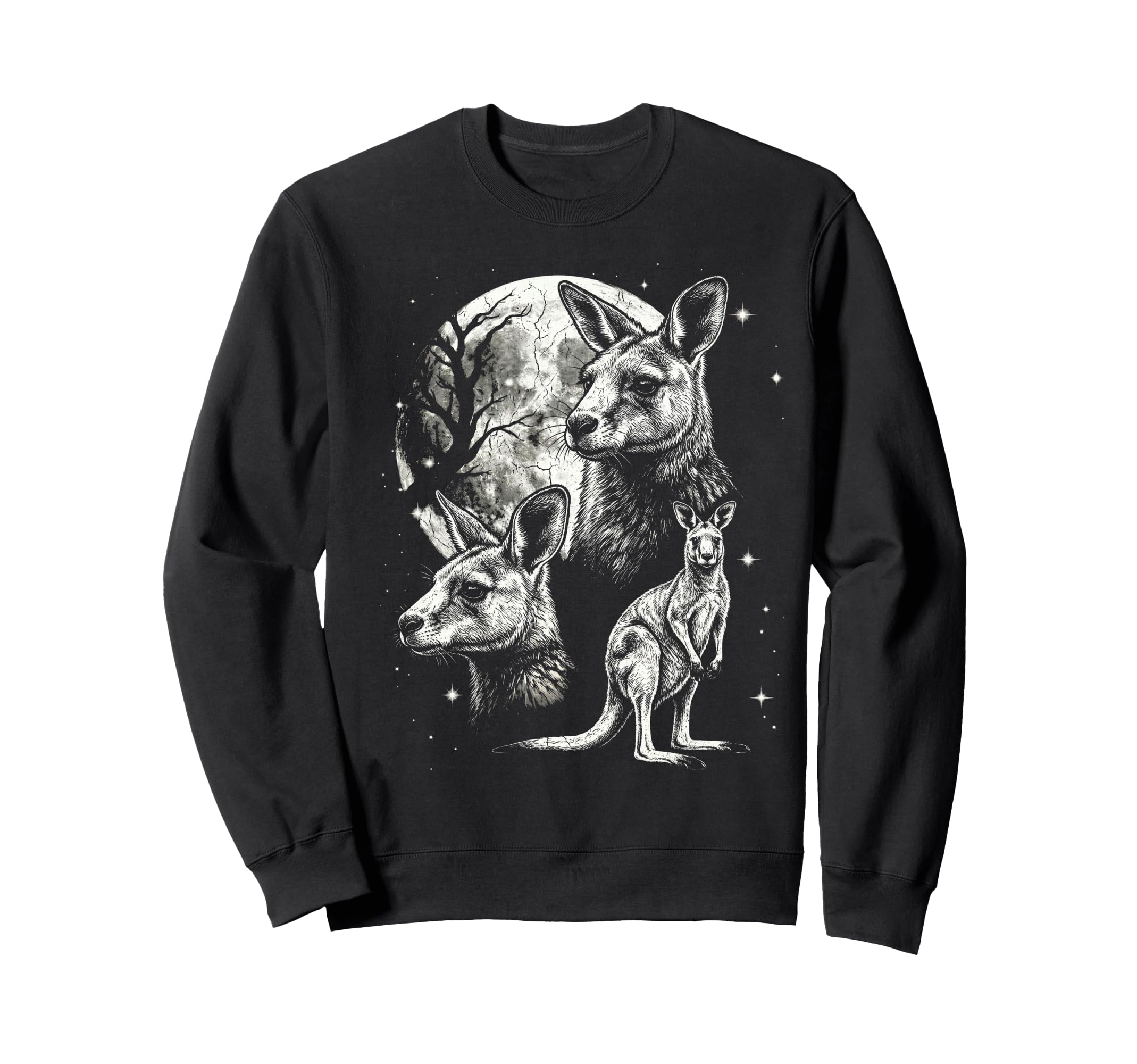 Kangaroo 90S Aesthetic Y2K Kangaroo Sweatshirt - Graphic Print Men Women - T-Shirt, Sweatshirt, Hoodie