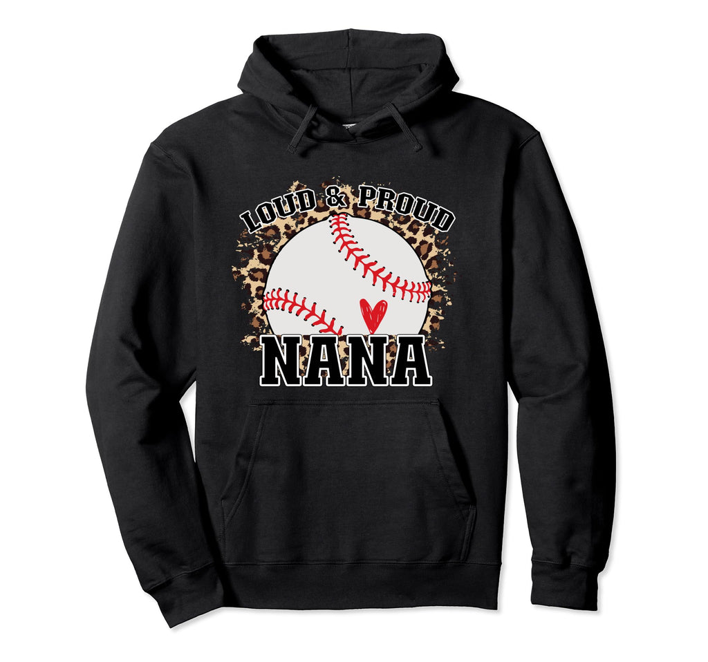 Womens Baseball Grandma Aunt Mama Hoodie - Streetwear Style for Adults - T-Shirt, Sweatshirt, Hoodie