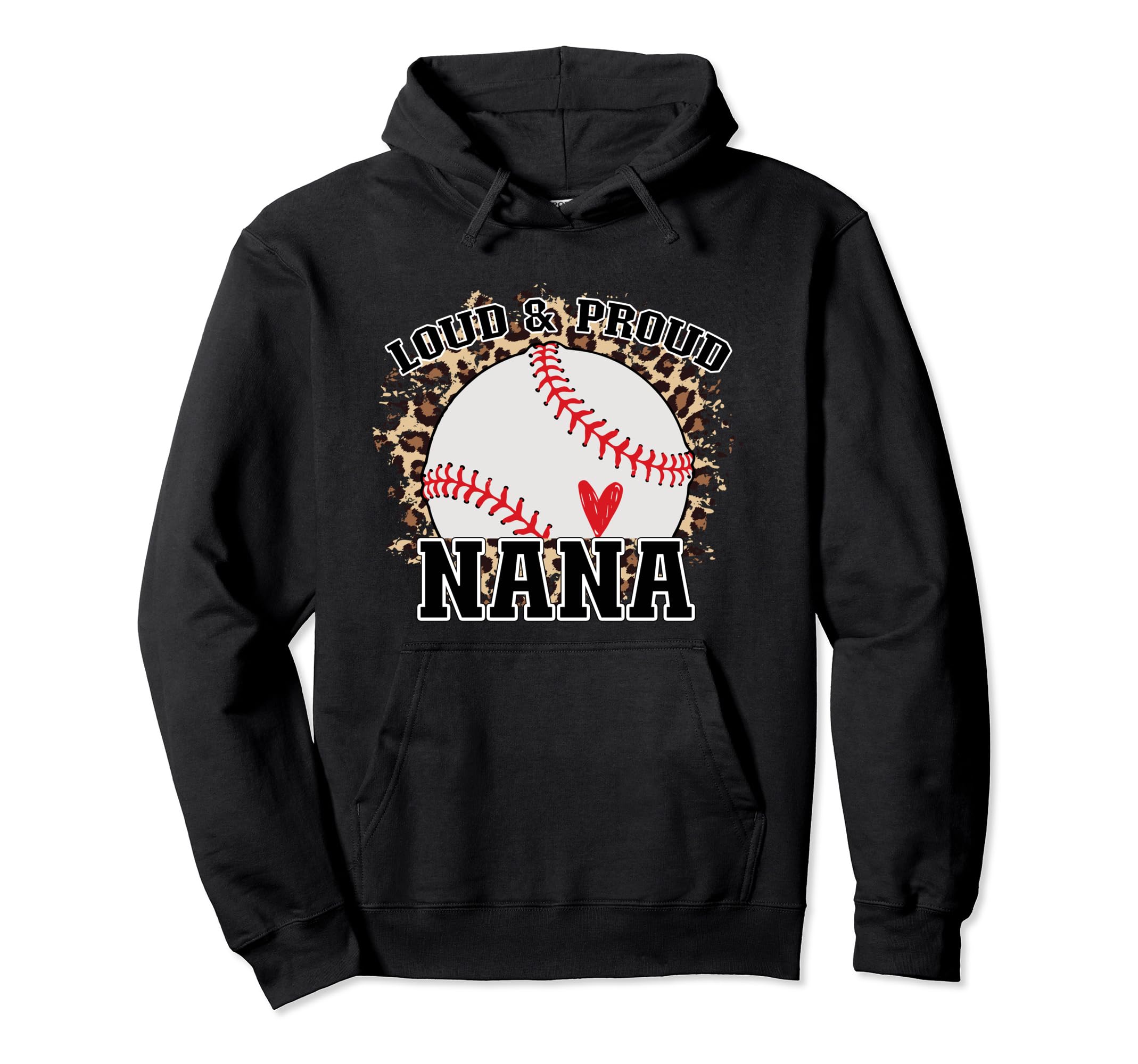 Womens Baseball Grandma Aunt Mama Hoodie - Streetwear Style for Adults - T-Shirt, Sweatshirt, Hoodie