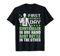 Gamer Dad First Fathers Day Gaming T-Shirt - Custom Art Print Unisex - T-Shirt, Sweatshirt, Hoodie