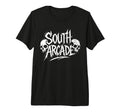 From South Arcade Y2Kcore Tri Blend T-Shirt - Graphic Print for Adults - T-Shirt, Sweatshirt, Hoodie