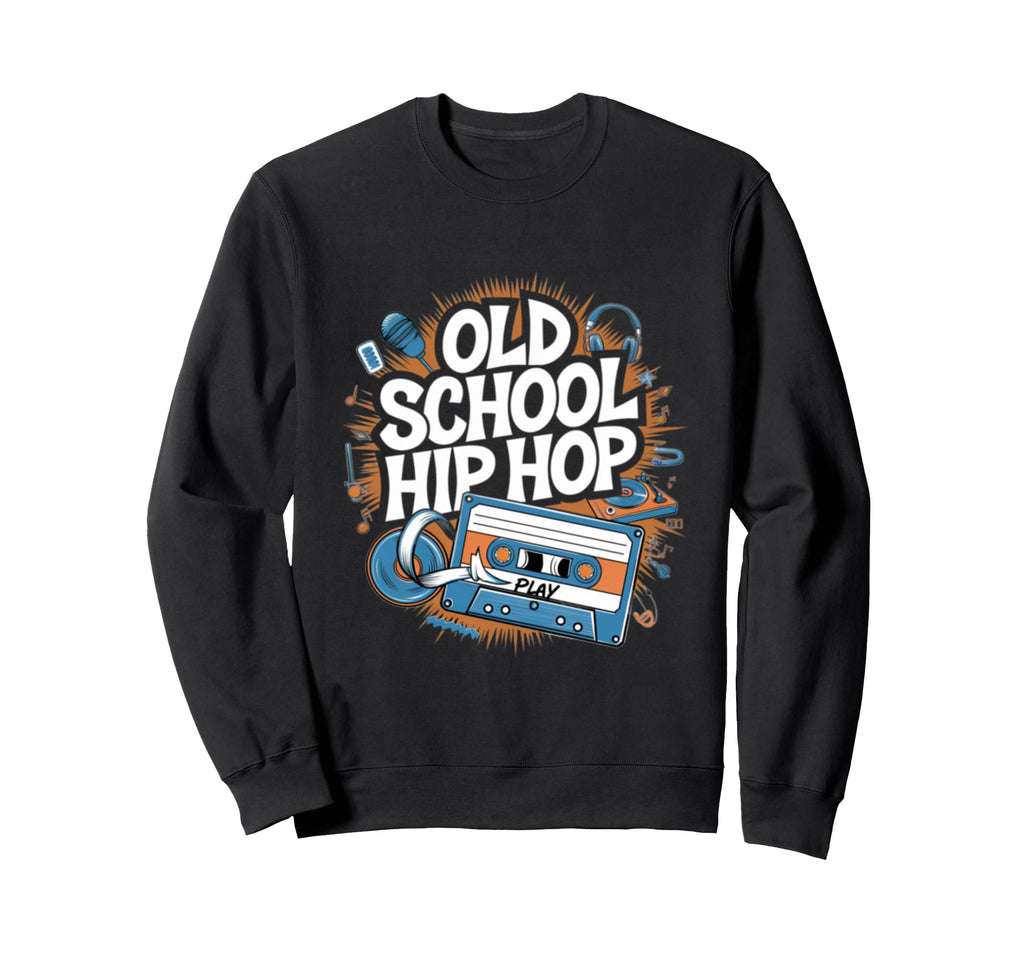 Funny Music 60S 70S Cassette Meme Sweatshirt - Custom Art Print for Adults - T-Shirt, Sweatshirt, Hoodie
