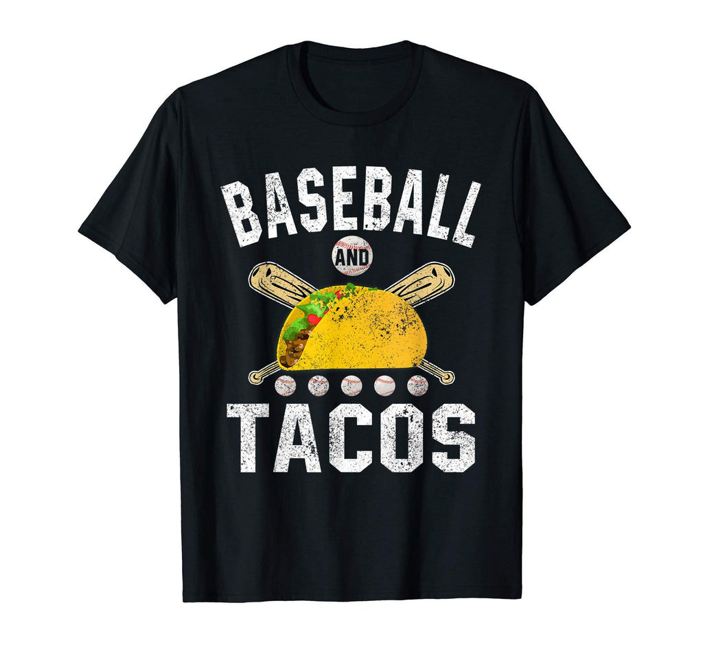 Baseball And Tacos Funny Cinco De T-Shirt - Casual Everyday Wear Unisex - T-Shirt, Sweatshirt, Hoodie