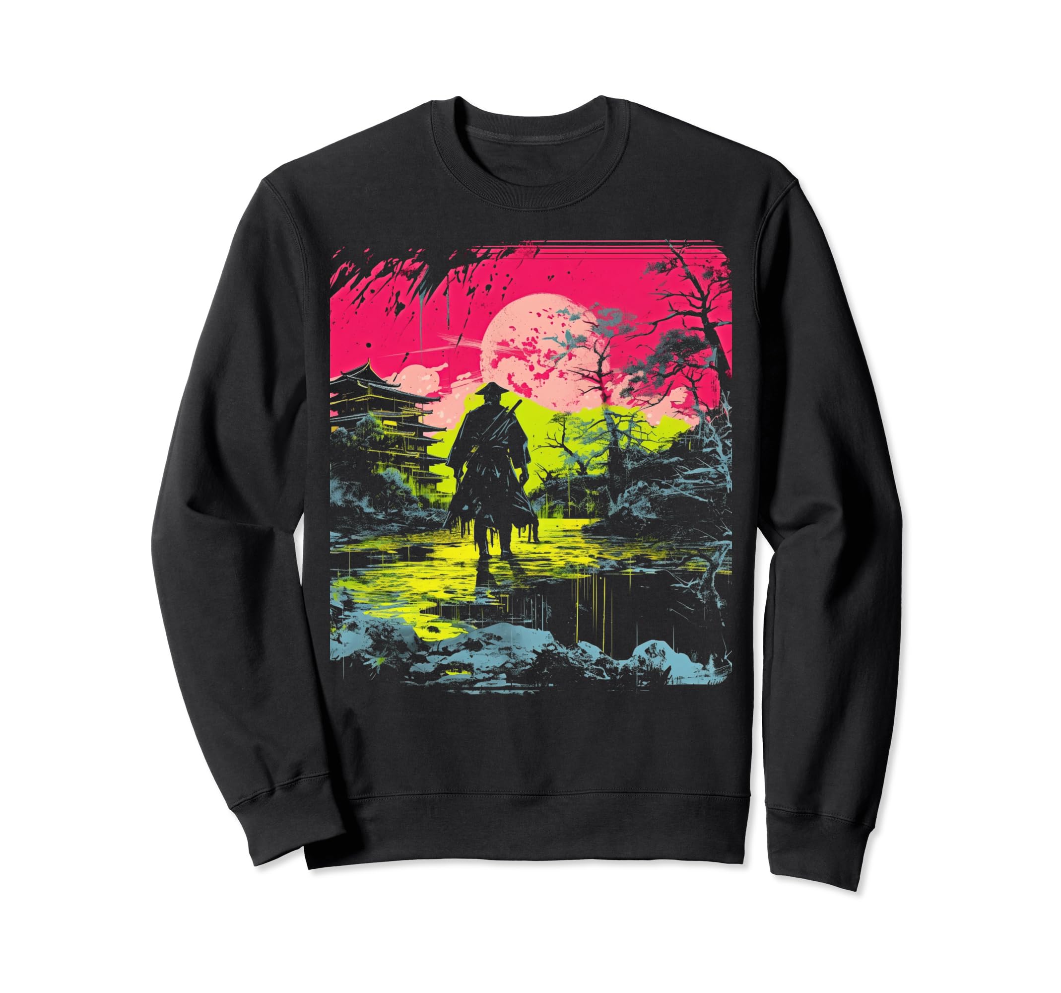 Japanese Aesthetic Y2K Samurai 9 Sweatshirt - Casual Everyday Wear Unisex - T-Shirt, Sweatshirt, Hoodie