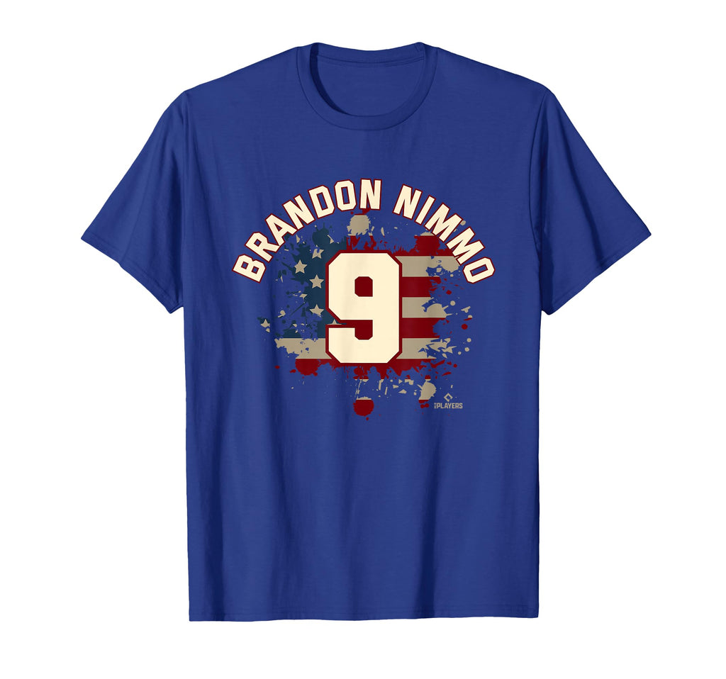 Brandon Nimmo Flag New York T-Shirt - Fun Novelty Design for Adults - T-Shirt, Sweatshirt, Hoodie