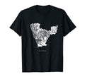 Encinitas Map Distressed T-Shirt - Streetwear Style for Adults - T-Shirt, Sweatshirt, Hoodie