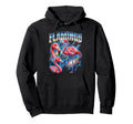 Flamingo 80S Funny Flamingo 90S Hoodie - Aesthetic Graphic Unisex - T-Shirt, Sweatshirt, Hoodie