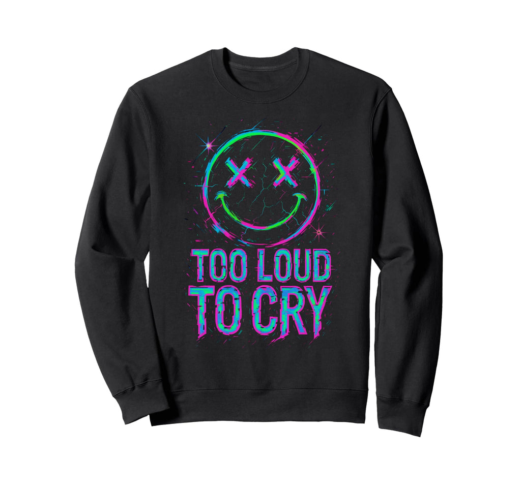 Hyperpop Y2K Digital Punk Streetwear Sweatshirt - Trendy Graphic for Adults - T-Shirt, Sweatshirt, Hoodie