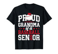 Proud Grandma Baseball Senior Grandma T-Shirt - Trendy Graphic for Adults - T-Shirt, Sweatshirt, Hoodie
