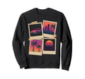 80S Synthwave Sweatshirt - Graphic Print Men Women - T-Shirt, Sweatshirt, Hoodie