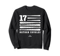 Nathan Eovaldi Flag Boston Sweatshirt - Minimalist Print Men Women - T-Shirt, Sweatshirt, Hoodie