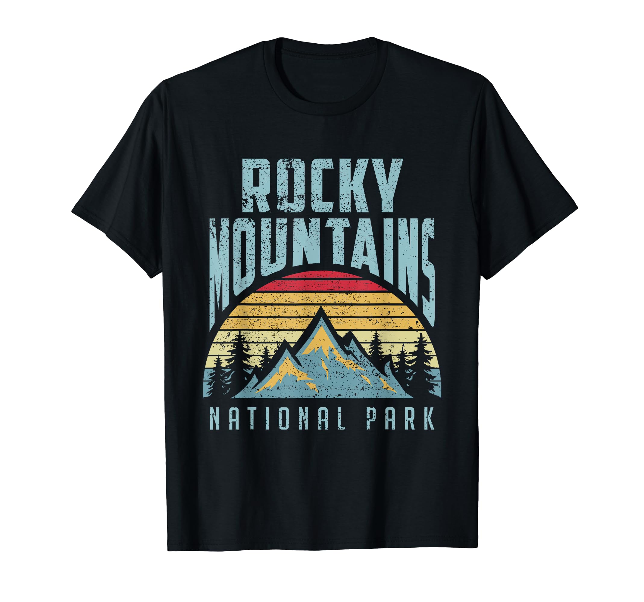 Rocky Mountains National Park T-Shirt - Custom Art Print for Adults - T-Shirt, Sweatshirt, Hoodie