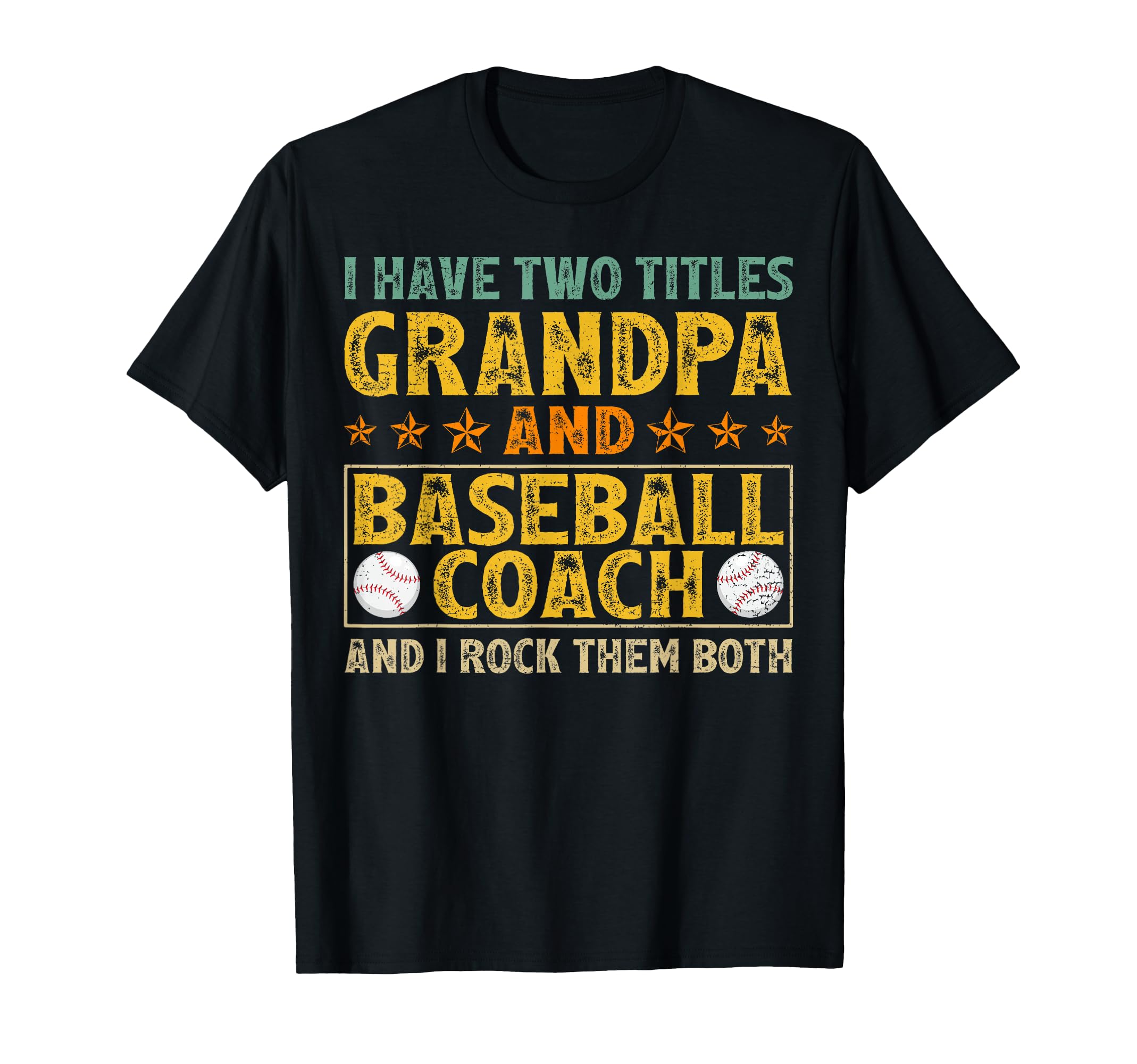 I Have Two Titles Grandpa And T-Shirt - Custom Art Print Men Women - T-Shirt, Sweatshirt, Hoodie