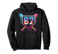 Baseball Ice Cream Drip Number 67 Player Hoodie - Trendy Graphic Men Women - T-Shirt, Sweatshirt, Hoodie